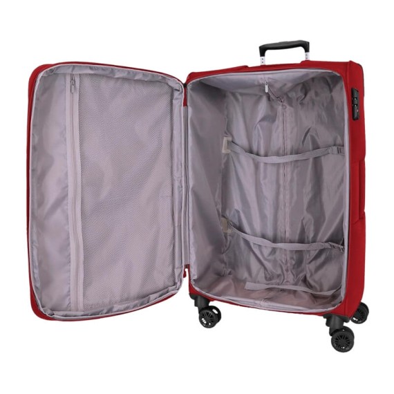 Mala de Viagem / Trolley Grande 77cm 4R Exp. MOVOM Atlanta Vermelha | Ref. 186.5318824
