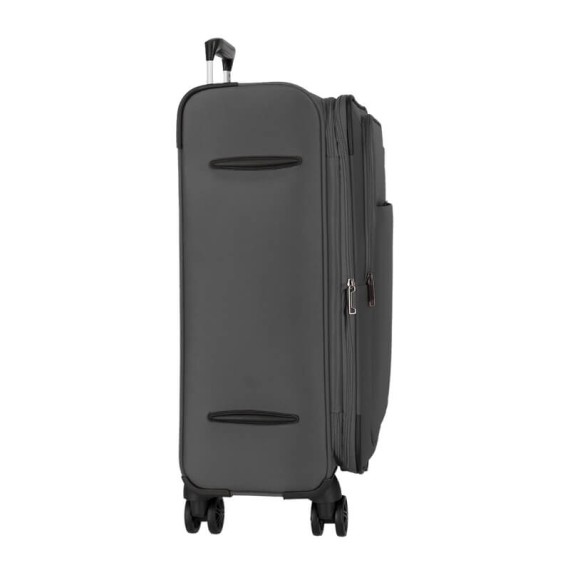 Mala de Viagem / Trolley Médio 66cm 4R Exp. MOVOM Atlanta Cinza | Ref. 186.5318723
