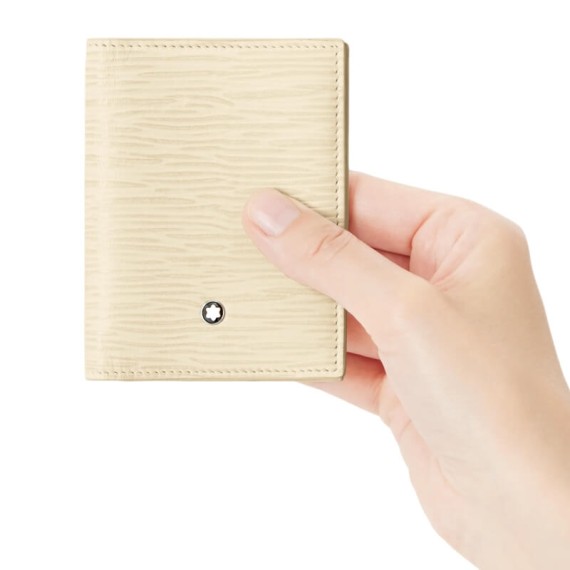 Porta-Cartões Vertical 4CC MONTBLANC Meisterstück 4810 Marfim | Ref. 238.130942