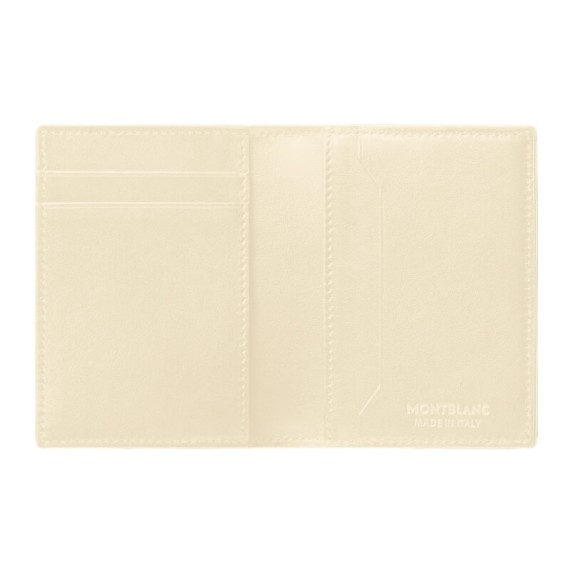 Porta-Cartões Vertical 4CC MONTBLANC Meisterstück 4810 Marfim | Ref. 238.130942