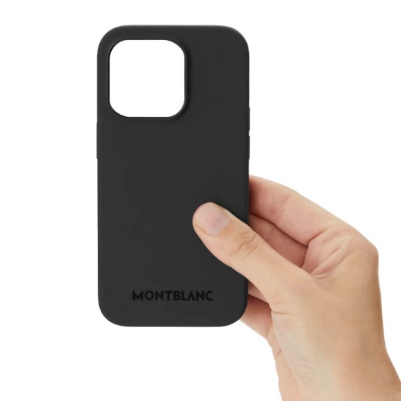 Capa Apple iPhone 15 Pro MONTBLANC Magsafe Preta | Ref. 238.198149