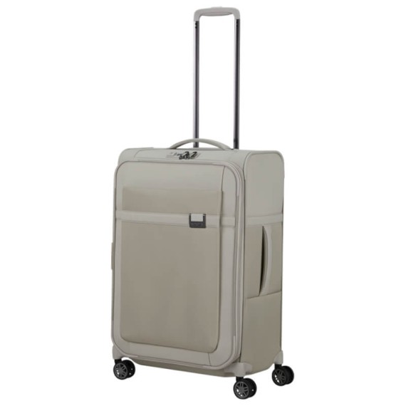Samsonite Mala de Viagem / Trolley Médio 67cm 4R Exp. AIREA Areia | Ref. 92KE000507