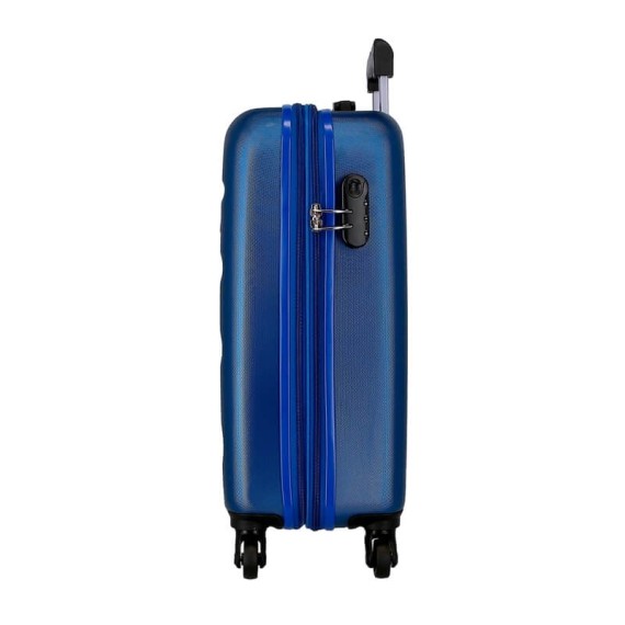 Mala de Cabine / Trolley 55cm 4 Rodas Exp. ROLL ROAD Flex Azul | Ref. 186.5848663