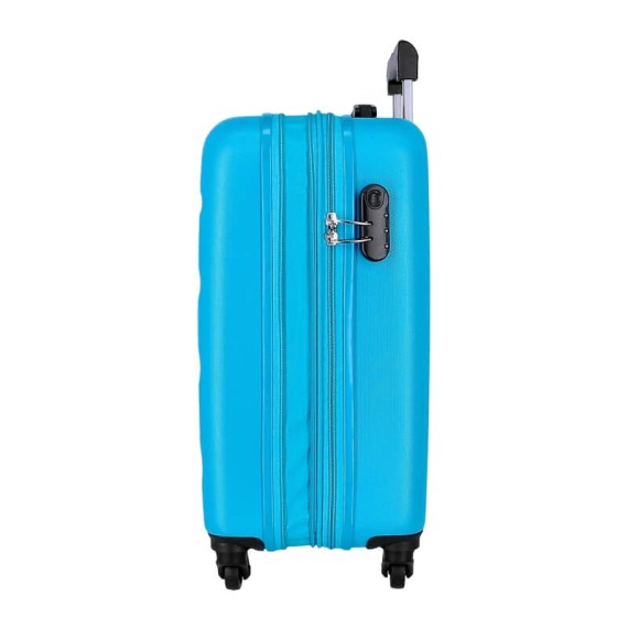 Mala de Cabine / Trolley 55cm 4 Rodas Exp. ROLL ROAD Flex Azul Turquesa | Ref. 186.584866A