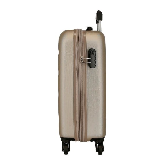 Mala de Cabine / Trolley 55cm 4 Rodas Exp. ROLL ROAD Flex Champanhe | Ref. 186.5848669 Mala de Cabine / Trolley 55cm 4 Rodas Exp. ROLL ROAD Flex Champanhe | Ref. 186.5848669