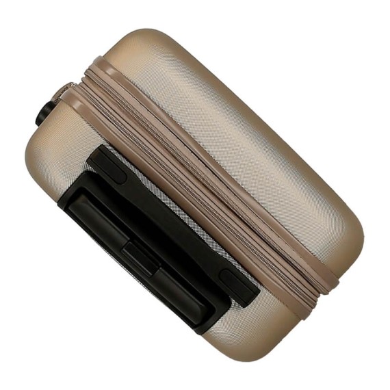Mala de Cabine / Trolley 55cm 4 Rodas Exp. ROLL ROAD Flex Champanhe | Ref. 186.5848669 Mala de Cabine / Trolley 55cm 4 Rodas Exp. ROLL ROAD Flex Champanhe | Ref. 186.5848669