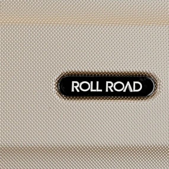 Mala de Cabine / Trolley 55cm 4 Rodas Exp. ROLL ROAD Flex Champanhe | Ref. 186.5848669 Mala de Cabine / Trolley 55cm 4 Rodas Exp. ROLL ROAD Flex Champanhe | Ref. 186.5848669