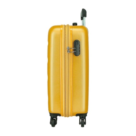 Mala de Cabine / Trolley 55cm 4 Rodas Exp. ROLL ROAD Flex Amarela | Ref. 186.584866D