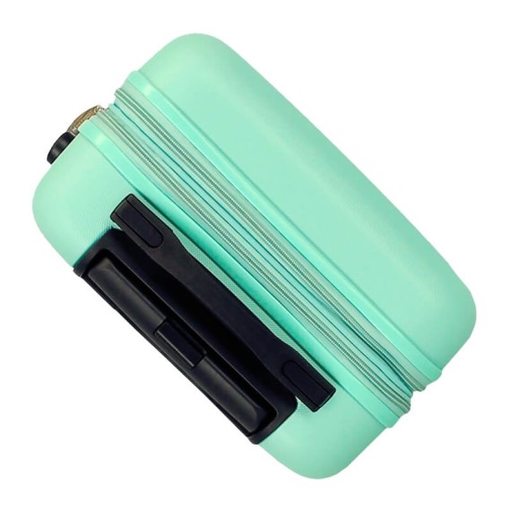 Mala de Cabine / Trolley 55cm 4 Rodas Exp. ROLL ROAD Flex Verde Água | Ref. 186.584866B