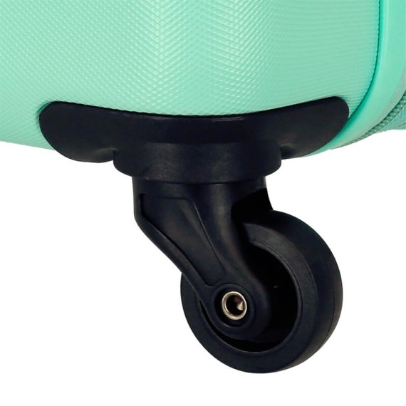 Mala de Cabine / Trolley 55cm 4 Rodas Exp. ROLL ROAD Flex Verde Água | Ref. 186.584866B