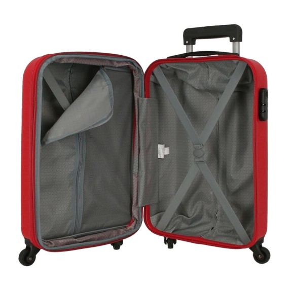 Mala de Cabine / Trolley 55cm 4 Rodas Exp. ROLL ROAD Flex Vermelha | Ref. 186.5848664