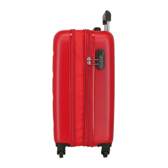 Mala de Cabine / Trolley 55cm 4 Rodas Exp. ROLL ROAD Flex Vermelha | Ref. 186.5848664