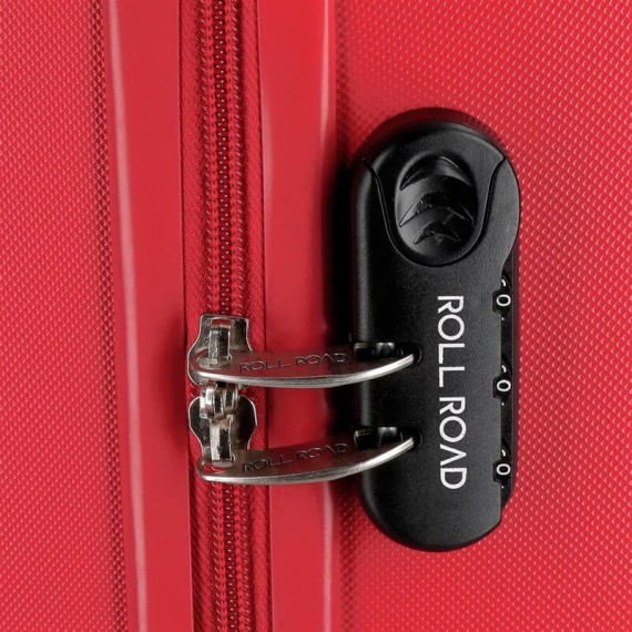 Mala de Cabine / Trolley 55cm 4 Rodas Exp. ROLL ROAD Flex Vermelha | Ref. 186.5848664