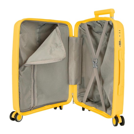 Mala de Cabine / Trolley 55cm 4R MOVOM Inari Amarela | Ref. 186.5329129