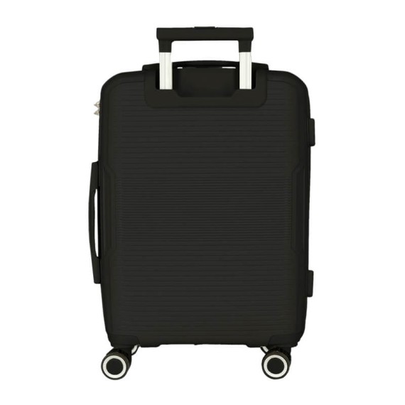 Mala de Cabine / Trolley 55cm 4R MOVOM Inari Preta | Ref. 186.5329121