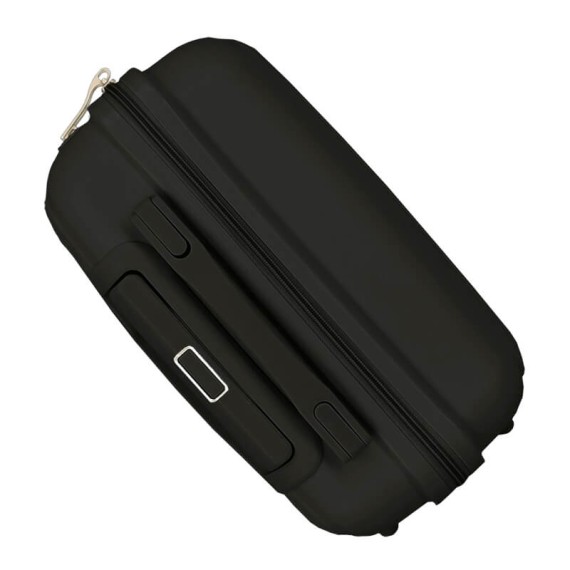 Mala de Cabine / Trolley 55cm 4R MOVOM Inari Preta | Ref. 186.5329121