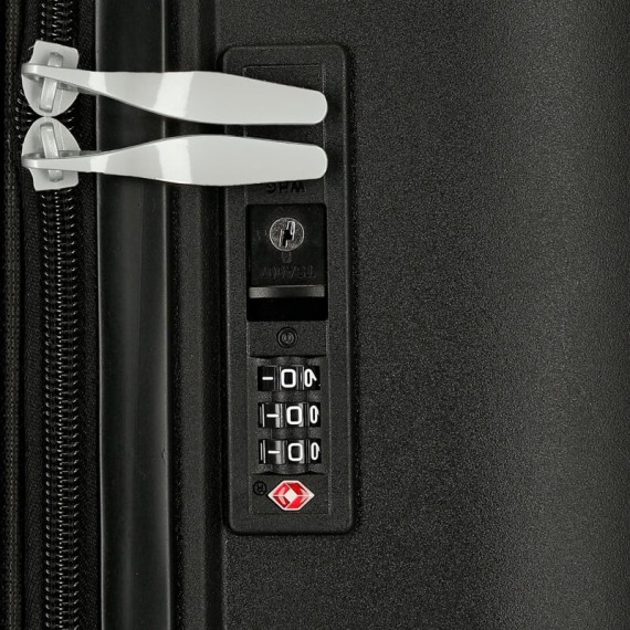 Mala de Cabine / Trolley 55cm 4R MOVOM Inari Preta | Ref. 186.5329121