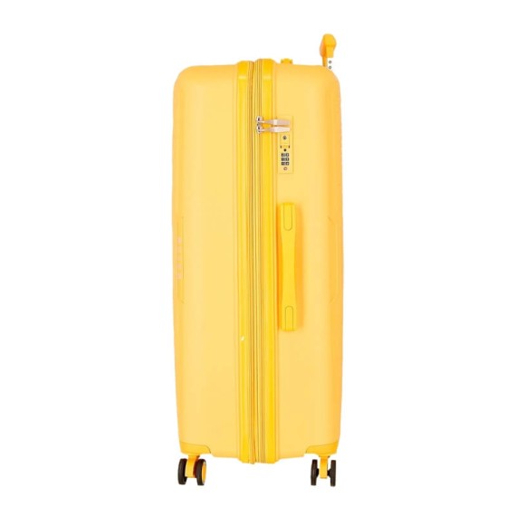 Mala de Viagem / Trolley Grande 78cm 4R Exp. MOVOM Inari Amarela | Ref. 186.5329329