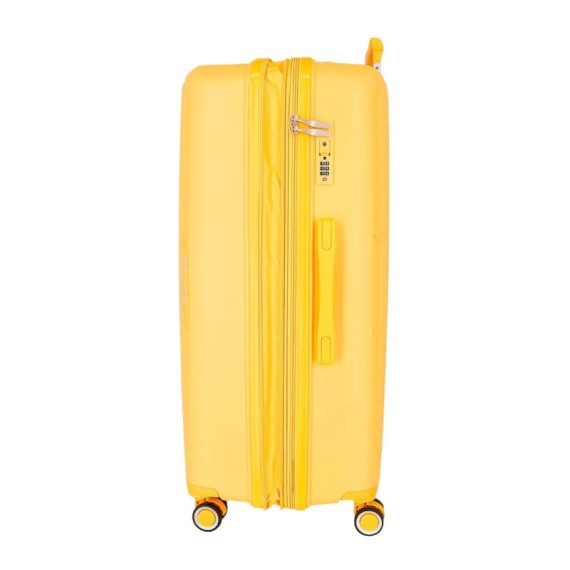 Mala de Viagem / Trolley Grande 78cm 4R Exp. MOVOM Inari Amarela | Ref. 186.5329329