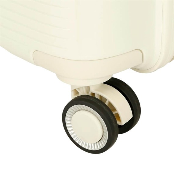 Mala de Viagem / Trolley Grande 78cm 4R Exp. MOVOM Inari Branca | Ref. 186.5329325