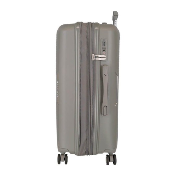 Mala de Viagem / Trolley Grande 78cm 4R Exp. MOVOM Inari Cinza | Ref. 186.5329324
