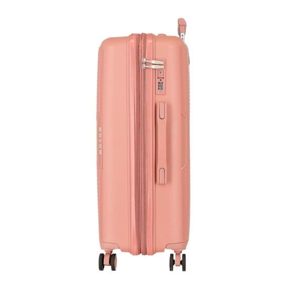 Mala de Viagem / Trolley Grande 78cm 4R Exp. MOVOM Inari Rosa Nude | Ref. 186.5329326 Mala de Viagem / Trolley Grande 78cm 4R Exp. MOVOM Inari Rosa Nude | Ref. 186.5329326