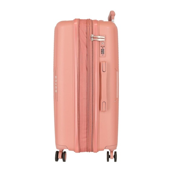 Mala de Viagem / Trolley Grande 78cm 4R Exp. MOVOM Inari Rosa Nude | Ref. 186.5329326 Mala de Viagem / Trolley Grande 78cm 4R Exp. MOVOM Inari Rosa Nude | Ref. 186.5329326