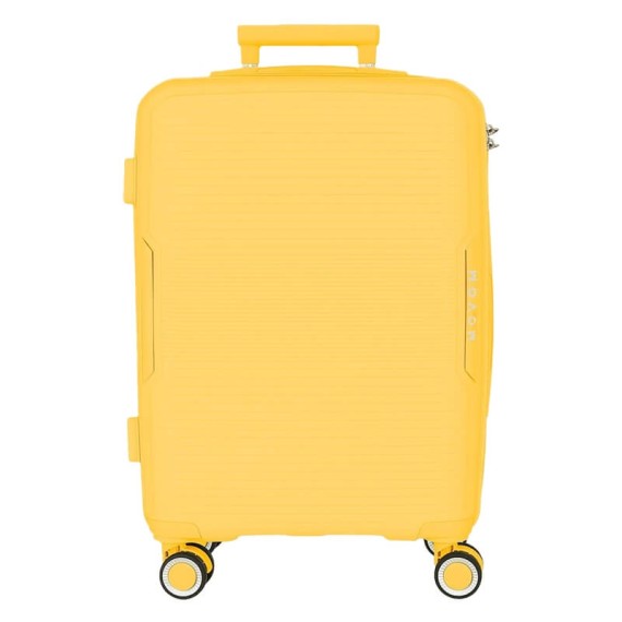 Mala de Viagem / Trolley Médio 68cm 4R Exp. MOVOM Inari Amarela | Ref. 186.5329229