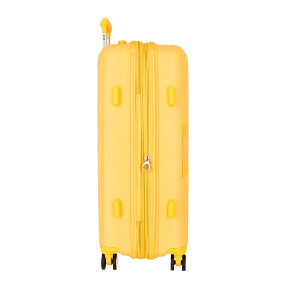 Mala de Viagem / Trolley Médio 68cm 4R Exp. MOVOM Inari Amarela | Ref. 186.5329229