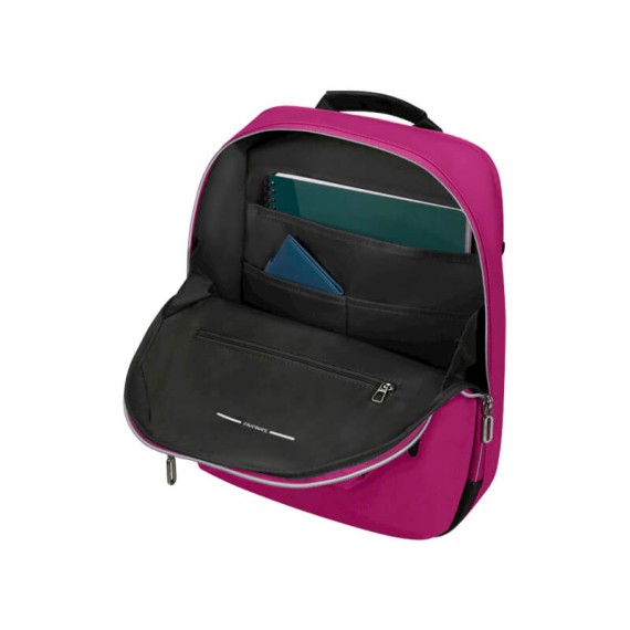 Samsonite Mochila de Senhora para Portátil 14” ONGOING Ameixa Claro | Ref. 92KJ800610