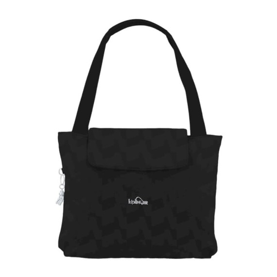 Bolsa de Ombro KIPLING Bistra Magic Jq Black | Ref. 187.40KI7643H26