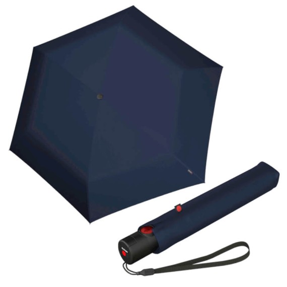 Guarda-Chuva KNRIPS Dobrável U.200 Ultra Light Duomatic Azul Marinho | Ref. 300.9522001201