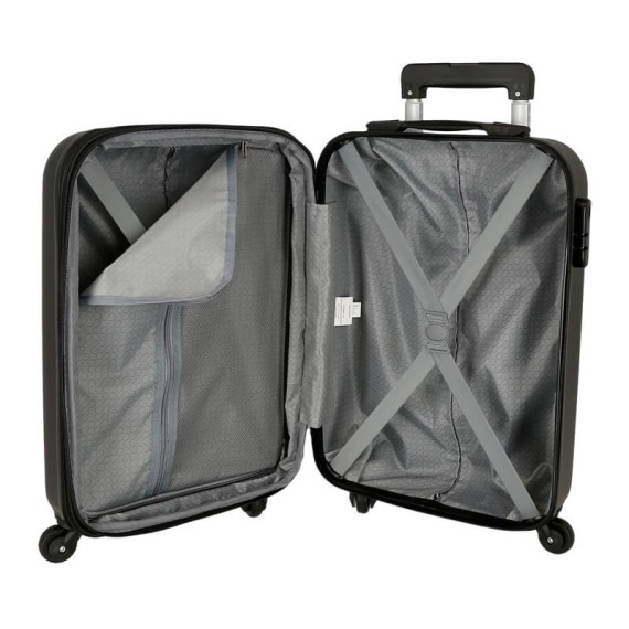 Mala de Cabine / Trolley 55cm 4 Rodas Exp. ROLL ROAD Flex Preta | Ref. 186.5848660