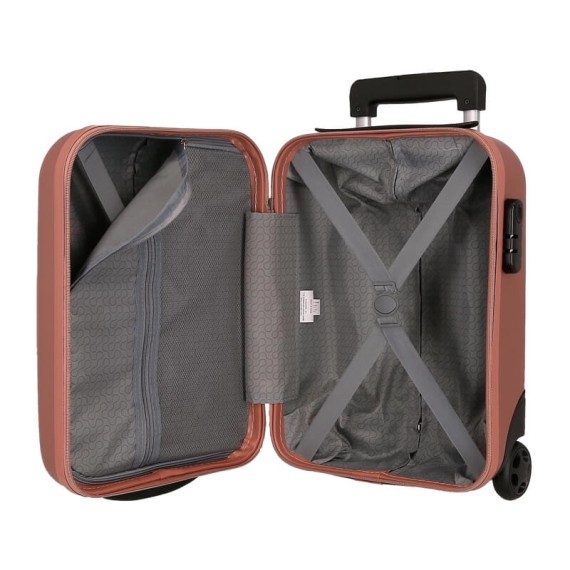Mala de Cabine / Trolley 40cm 2R Vueling ROLL ROAD Flex Rosa Nude | Ref. 186.584996C Mala de Cabine / Trolley 40cm 2R Vueling ROLL ROAD Flex Rosa Nude | Ref. 186.584996C