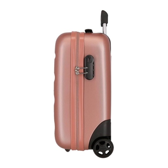 Mala de Cabine / Trolley 40cm 2R Vueling ROLL ROAD Flex Rosa Nude | Ref. 186.584996C Mala de Cabine / Trolley 40cm 2R Vueling ROLL ROAD Flex Rosa Nude | Ref. 186.584996C