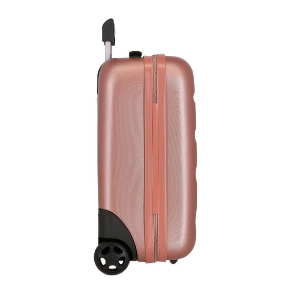 Mala de Cabine / Trolley 40cm 2R Vueling ROLL ROAD Flex Rosa Nude | Ref. 186.584996C Mala de Cabine / Trolley 40cm 2R Vueling ROLL ROAD Flex Rosa Nude | Ref. 186.584996C