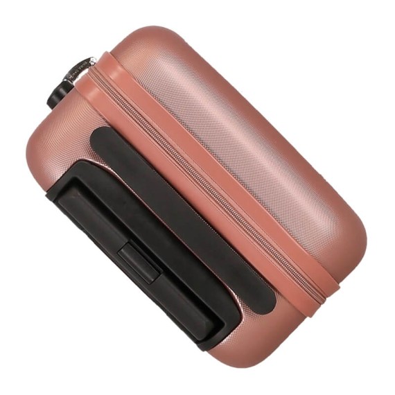 Mala de Cabine / Trolley 40cm 2R Vueling ROLL ROAD Flex Rosa Nude | Ref. 186.584996C Mala de Cabine / Trolley 40cm 2R Vueling ROLL ROAD Flex Rosa Nude | Ref. 186.584996C