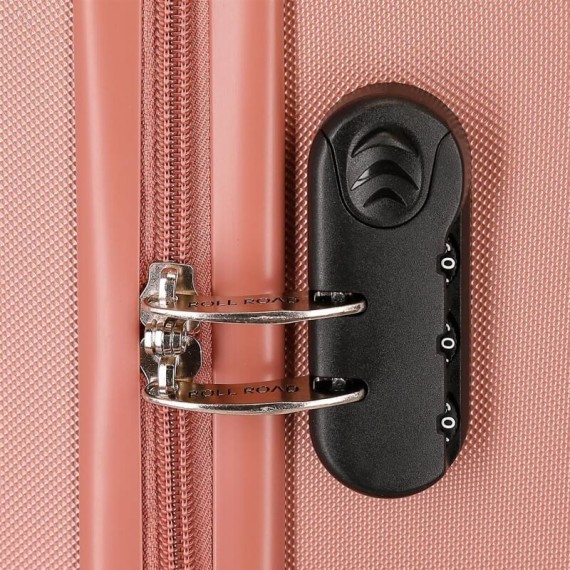 Mala de Cabine / Trolley 40cm 2R Vueling ROLL ROAD Flex Rosa Nude | Ref. 186.584996C Mala de Cabine / Trolley 40cm 2R Vueling ROLL ROAD Flex Rosa Nude | Ref. 186.584996C