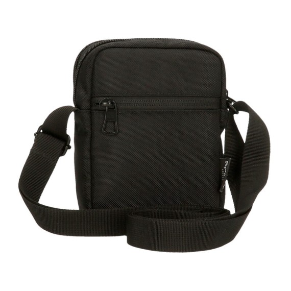 Bolsa de Tiracolo Pequena 2C PEPE JEANS Bromley 24 Preta | Ref. 186.7065141 Bolsa de Tiracolo Pequena 2C PEPE JEANS Bromley 24 Preta | Ref. 186.7065141