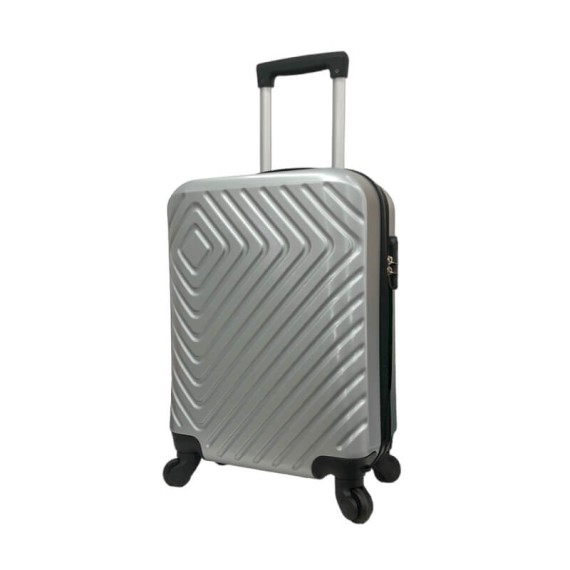 Mala de Cabine / Trolley 53cm 4R. Amovíveis COCO DIVO 26 Cinza | Ref. 337.26CI
