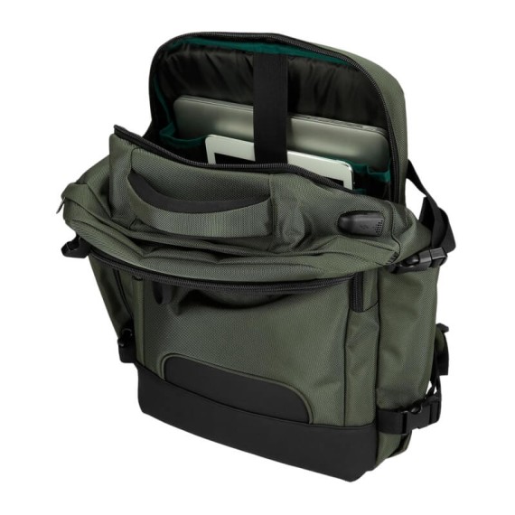 Mochila de Viagem Portátil 15.6” Adapt. PEPE JEANS Bromley 24 Verde | Ref. 186.7062942