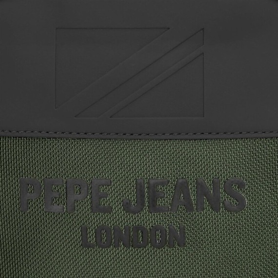 Mochila de Viagem Portátil 15.6” Adapt. PEPE JEANS Bromley 24 Verde | Ref. 186.7062942