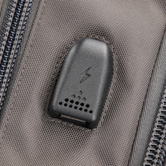 Mochila para Portátil 13.3” 2C Adapt. PEPE JEANS Stratford Cinza | Ref. 186.7042143