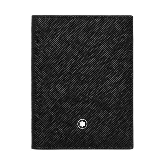 Porta-Cartões Vertical 4CC MONTBLANC Sartorial Preto | Ref. 238.130322