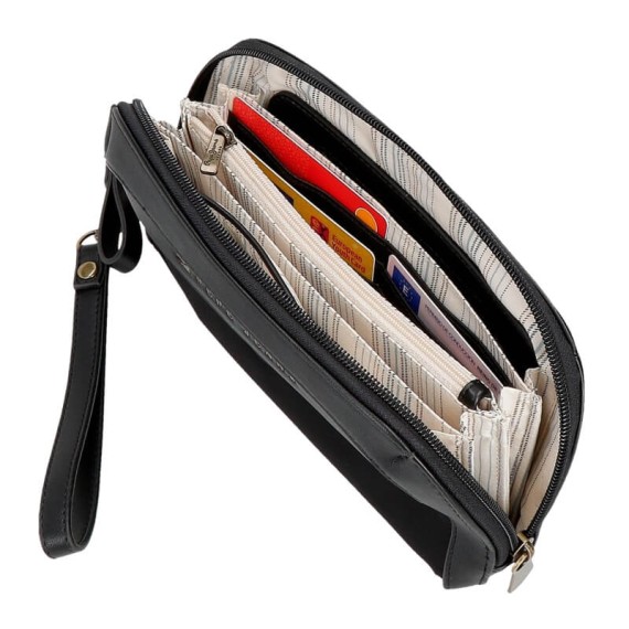 Bolsa de Mão / Carteira PEPE JEANS Morgan Preta | Ref. 186.7924131