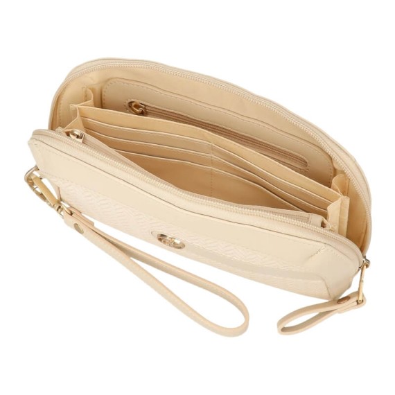 Carteira de Mão PEPE JEANS Sprig Bege | Ref. 186.7914131