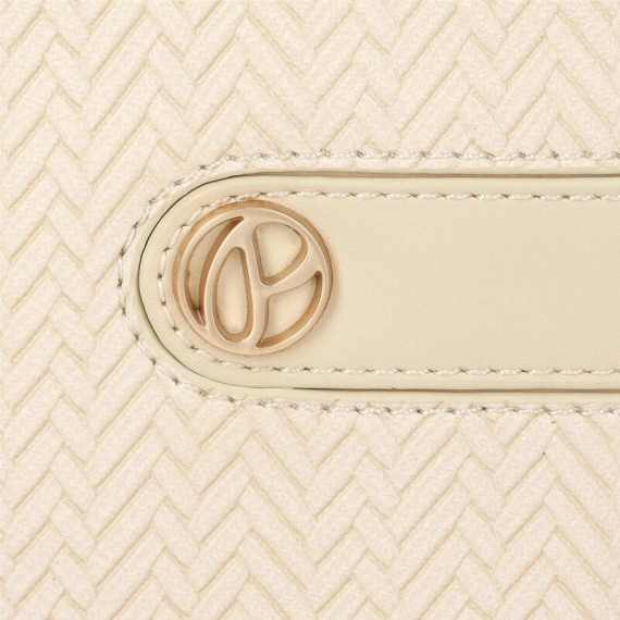 Necessaire Três Compartimentos PEPE JEANS Sprig Bege | Ref. 186.7914331