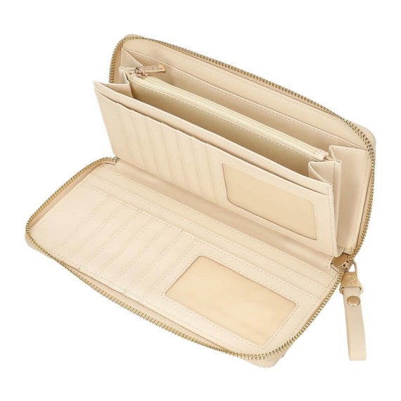 Carteira de Senhora c/ Fecho PEPE JEANS Sprig Bege | Ref. 186.7918531