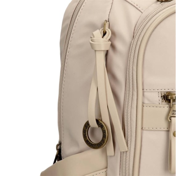 Mochila para Portátil 13.3” 2C Adapt. PEPE JEANS Morgan Bege | Ref. 186.7922133