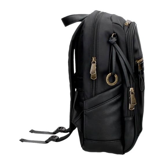 Mochila para Portátil 13.3” 2C Adapt. PEPE JEANS Morgan Preta | Ref. 186.7922131